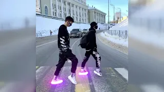 Танцы на пешеходных переходах Казани