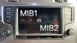 MIB Infotainment version check (MIB1 MIB2 MIB2.5 MIB2Std MIB2High)