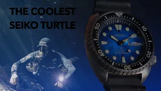 Seiko King Turtle Save The Ocean Manta Ray - Best Seiko diver under $1000! Seiko SRPE39K1