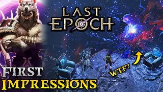 Last Epoch is FULL of potential (First Impressions)