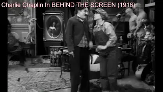 Charlie Chaplin Behind the Screen (1916) | Comedy Classic  Edna Purviance Eric Campbell