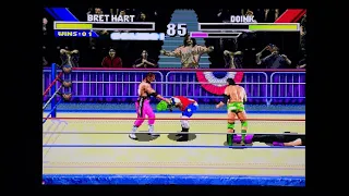 WWF Wrestlemania The Arcade Game for Sega 32X play through TBT