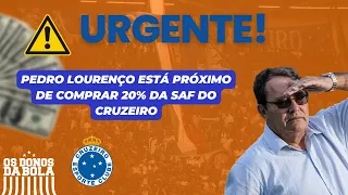 DONO DE REDE DE SUPERMECADOS, PEDRO LOURENÇO NEGOCIA A COMPRA DE 20% DA SAF DO CRUZEIRO