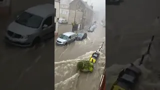 'Torrential' Rain and Hail Causes Flash Floods in France