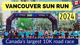 204🇨🇦 Vancouver Sun Run 2024 | Canada’s largest 10K road race