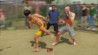 Bruce Lee vs Prime Conor McGregor | UFC 4 | Backyard Brawls