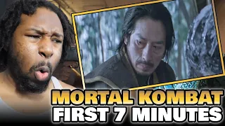 Mortal Kombat - First Seven Minutes (2021) | Reaction
