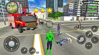 Spider Rope Hero Ninja Gangster Crime Vegas City #17 - Android Gameplay