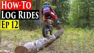 Enduro Riding Tips Series EP 12 | How To Ride On Logs & Obstacles