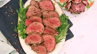 Perfect Roasted Beef Tenderloin