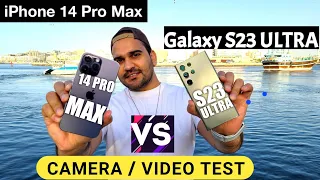 Samsung S23 Ultra 100x Zoom vs iPhone 14 Pro Max Camera Test Comparison | DXB VLOGS