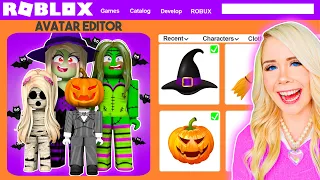 MAKING EVERY HALLOWEEN COSTUME A ROBLOX ACCOUNT!