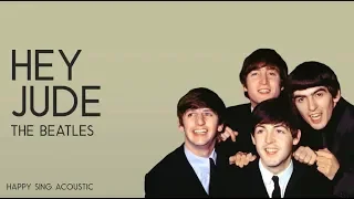 The Beatles - Hey Jude (Guitar Acoustic Karaoke)