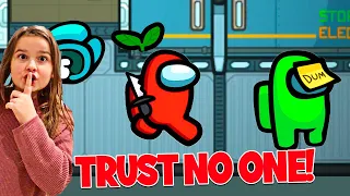 DON'T TRUST ANYONE IN AMONG US!! **ABSOLUTELY NO ONE** | JKREW GAMING