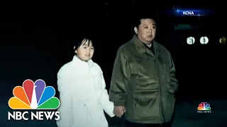 Kim Jong Un Releases Photo Of Daughter At Long-Range Missile Launch