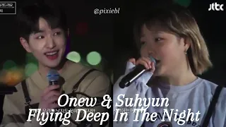 [EASY LIRIK] Onew (SHINEE) & Suhyun (AKMU) - Flying Deep In The Night