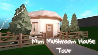 Mini Mushroom House || Bloxburg House Tour || Perfectly Paige