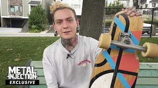 Will Ramos of LORNA SHORE Loves His Longboard | Metal Injection