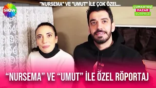 #KızılcıkŞerbeti'nin Nursema'sı ve Umut'u ile özel röportaj!