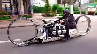 TMC DUMONT - Motorcycle with an Airplane Engine