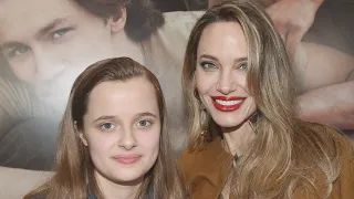 Angelina Jolie and Daughter Vivienne Make RARE Appearance to Celebrate Their Broadway Show