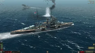 Atlantic Fleet: Warspite and Shropshire vs Scharnhorst and Prinz Eugen