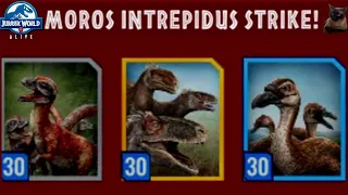 MOROS INTREPIDUS EPIC STRIKE!  Jurassic World Alive 2.20