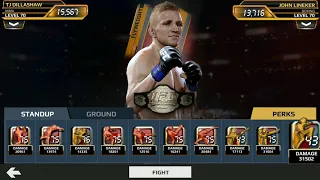 TJ DILLASHAW vs John LINEKER - EA SPORTS UFC (Android)