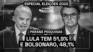 Paraná Pesquisas: Lula e Bolsonaro estão tecnicamente empatados