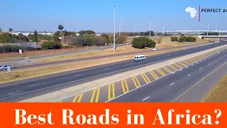 South African Roads: Driving around Centurion Pretoria, N1,N14,...