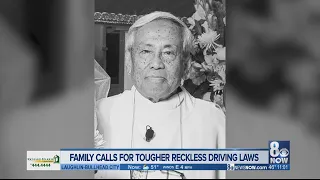 Family calls for tougher reckless driving laws after priest killed in crash
