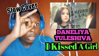 Gen Z Reacts To Daneliya Tuleshova - I kissed a girl (Cover)