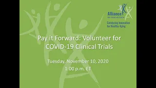 Pay it Forward: Volunteer for COVID-19 Clinical Trials