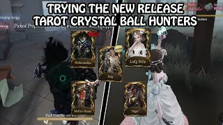 Trying some hunters that just released in tarot - Identity V