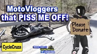 MotoVloggers That Piss Me Off (Shots Fired!) | MotoVlog