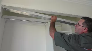 How to Install Sliding Wardrobe Doors