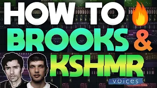 HOW TO: BROOKS & KSHMR'S "VOICES"//FUTURE BOUNCE//FL STUDIO 20 TUTORIAL + FREE FLP