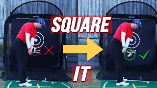 Square Clubface Takeaway ➜ Pure Consistent Strikes #shorts