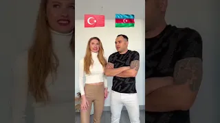 Azerbaycan Türkçesi - Türkiye Türkçesi Günler Bölüm 1 #Shorts @imgoshka