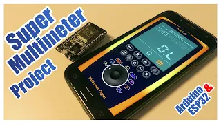 Super Android Multimeter With ESP32 and ARDUINO