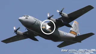 Lockheed C-130H Hercules - Hellenic Air Force 747 - takeoff at Lechfeld Air Base [Air Defender23]