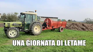 Una giornata di letame! - Cab view/POV - Bolide | Fiat 550 | Komatsu PC27R - Letame 2020