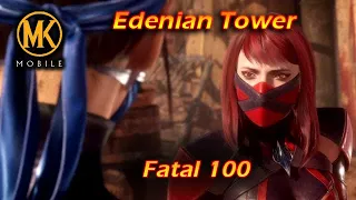 NEVER WASTE YOUR BATTLES | MK Mobile: Fatal Edenian Tower Battle 100