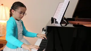 Carol of the Bells - arranged by Jennifer Thomas, performed by Crystal 8 years old