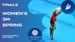 LIVE | Women's 3m Springboard Final | Diving World Cup 2023 | Montreal