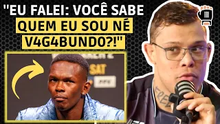 FIQUEI FRENTE A FRENTE COM ISRAEL ADESANYA | CAIO BORRALHO