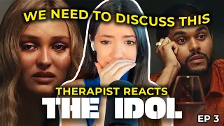 What the actual f***… 😓 Therapist reacts to The Idol 1x3