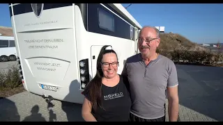 Lebenstraum Wohnmobil 2021: Helen und Stefan im Morelo Loft Premium. Die rheinische Jecken Lovestory