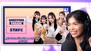 STAYC Hello82 Question Parade | STAYC will 💗RUN2U💗 and steal your heart! [reaction]