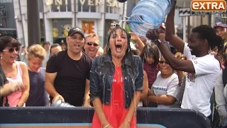 Jenni Pulos Takes the ALS Ice Bucket Challenge From Mario Lopez